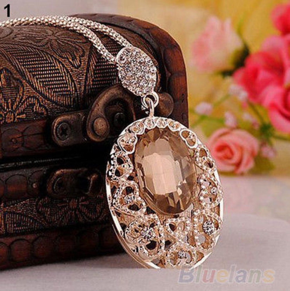 Retro Rose Gold plated crystal Rhinestone Sweater